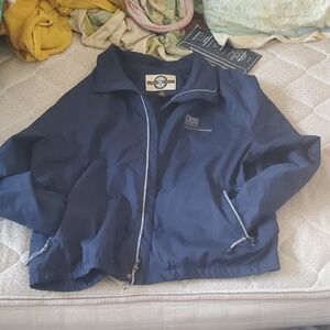 North End Black Windbreaker Jacket